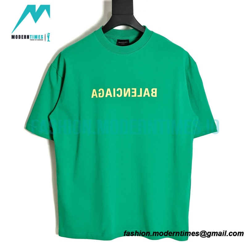 Balenciaga - 2023 Reverse Alphabet Print T-shirt Balenciaga - 2023 Reverse Alphabet Print T-shirt